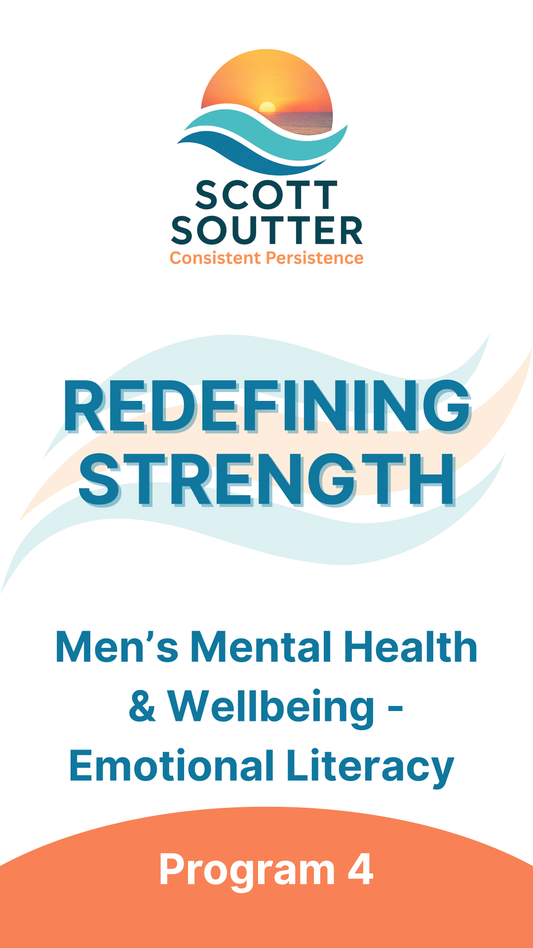 Redefining Strength – Men’s Mental Health & Wellbeing; Emotional Literacy